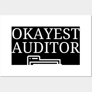 World okayest auditor Posters and Art